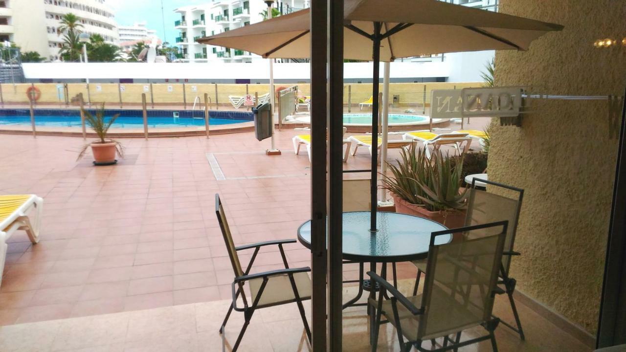 Апартаменти Aircon Pool View Nr Yumbo Плайя-дель-Інглес Екстер'єр фото